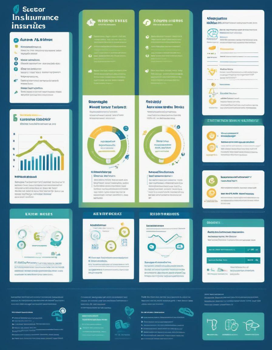 A visually engaging infographic displaying various types of insurance policies such as health, auto, and home, with side-by-side comparisons. Include expert advice notes and charts to highlight essential features and benefits. Use a professional yet vibrant color palette to attract attention. Incorporate graphical elements like checkmarks, stars, and question marks to indicate important information and tips. stylish vector art. vibrant colors.